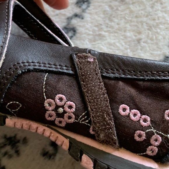 Skechers toddlers brown abs pink shoes size 8 - Picture 10 of 12